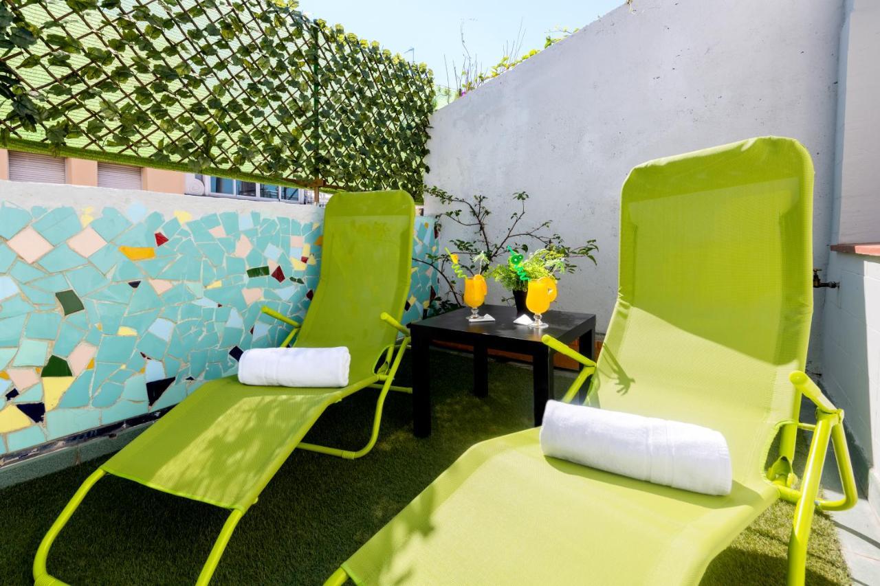 Bright Penthouse With Terrace In Madrid Center Leilighet Eksteriør bilde