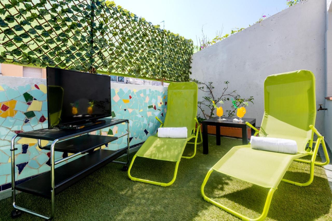 Bright Penthouse With Terrace In Madrid Center Leilighet Eksteriør bilde